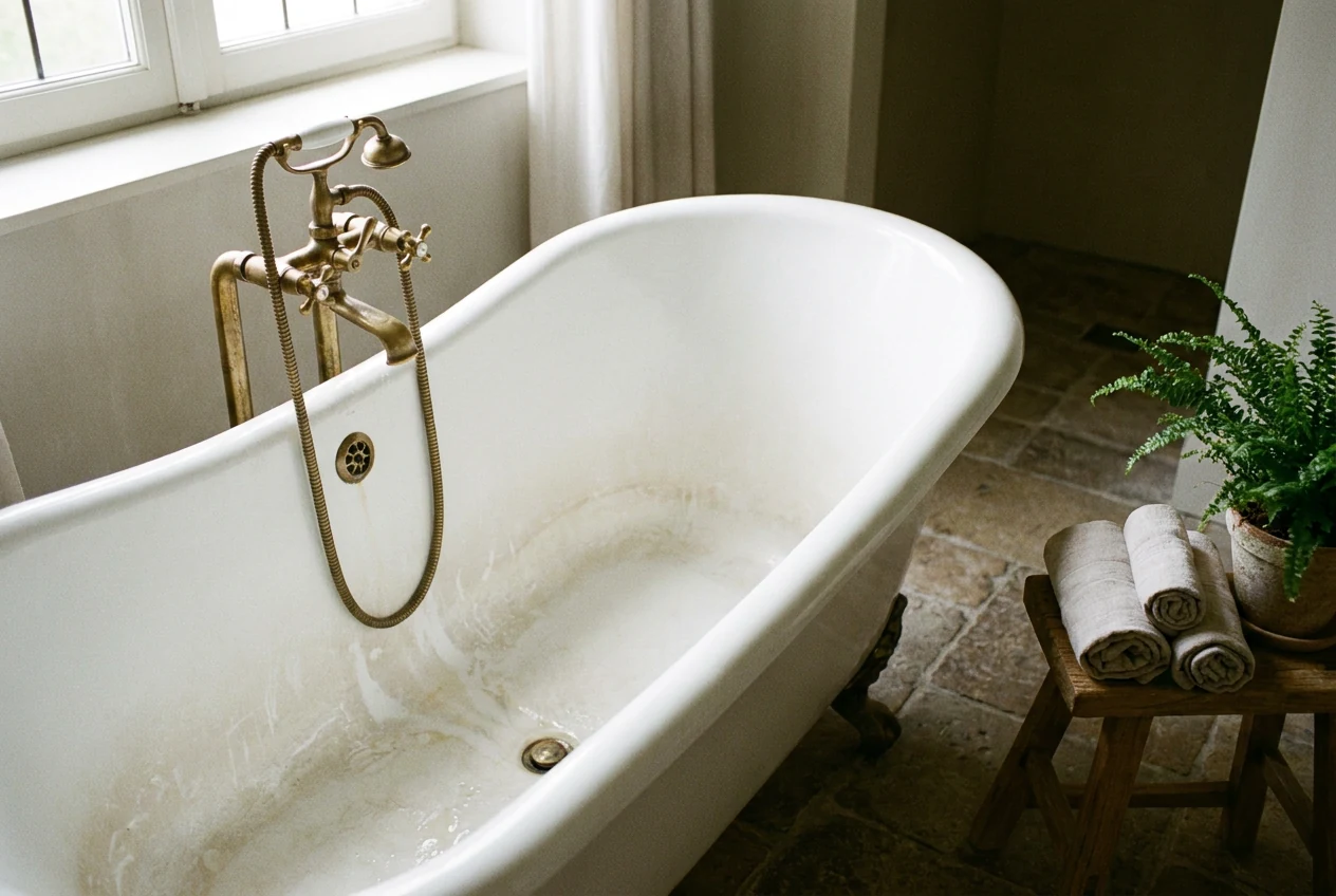 Installation baignoire îlot à Bruges
