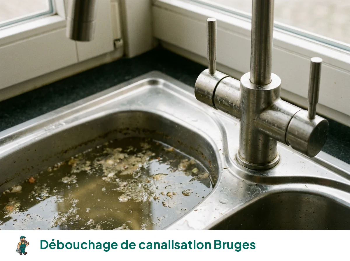Débouchage de canalisation à Bruges