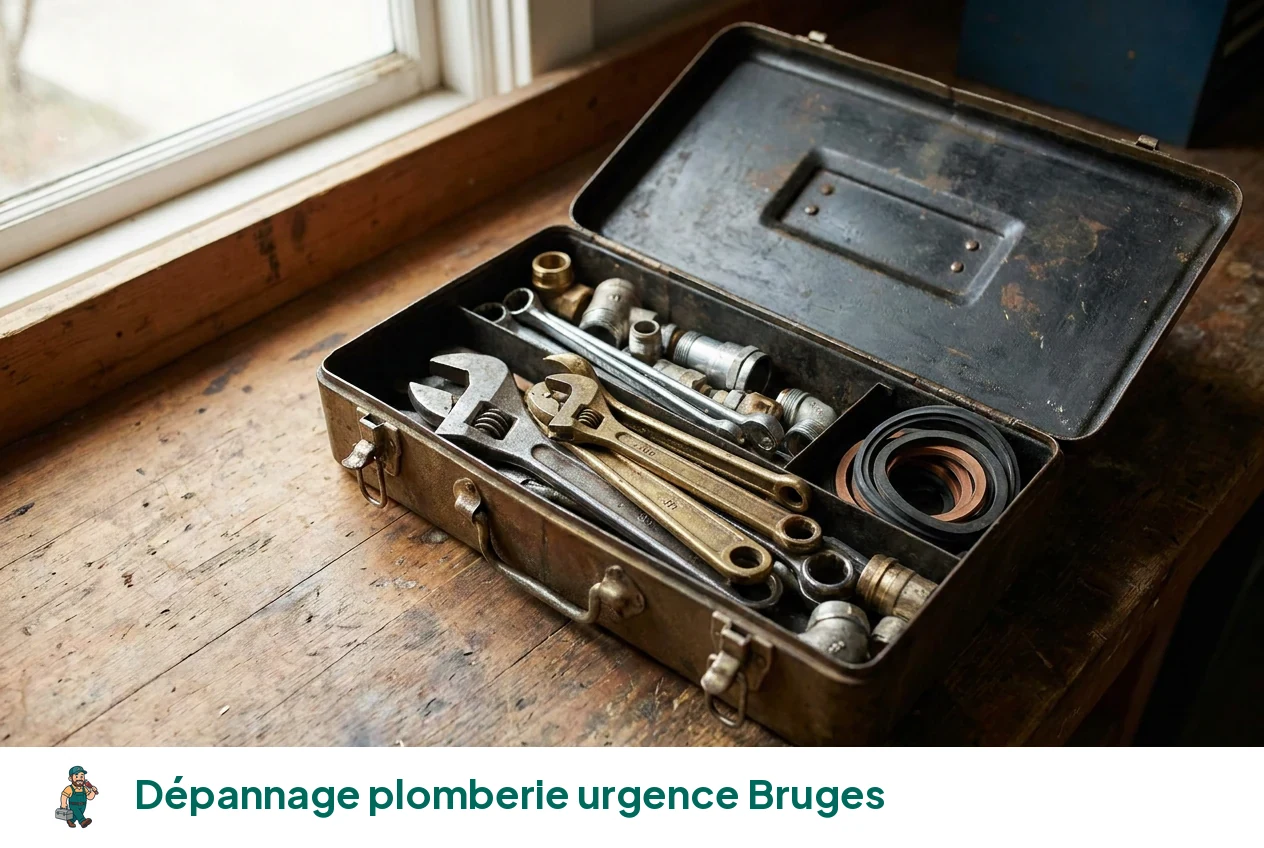 Dépannage plomberie urgence à Bruges