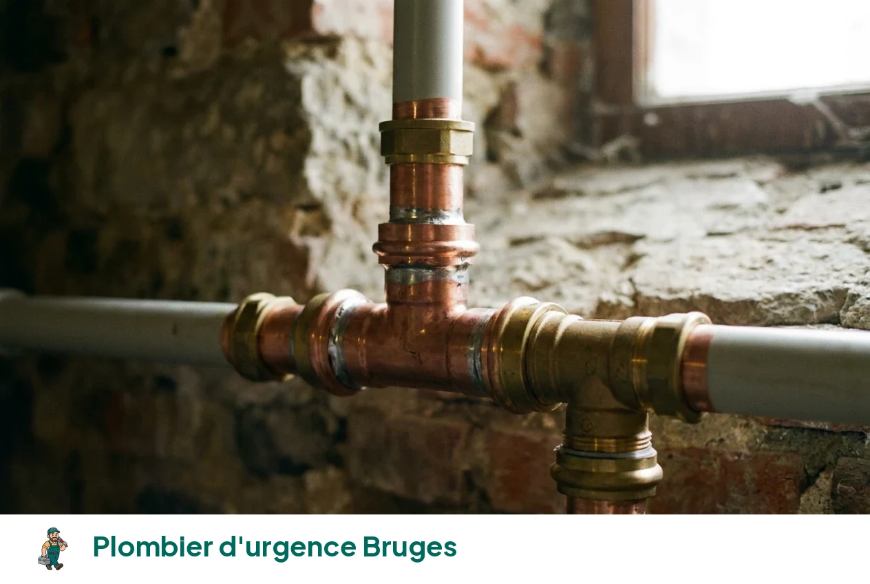 Plombier d'urgence à Bruges