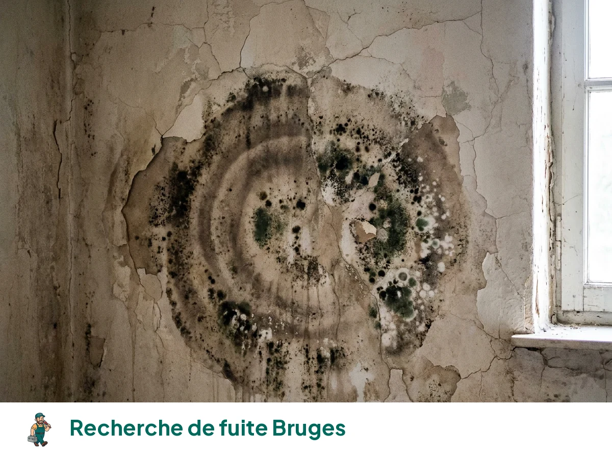 Recherche de fuite à Bruges